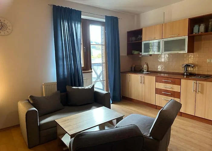 Apartman Zelezna Ruda Lägenhet *